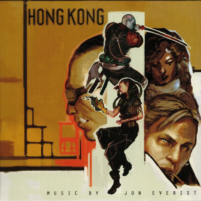 Jon Everist – Shadowrun: Hong Kong (Soundtrack) vinyl cover