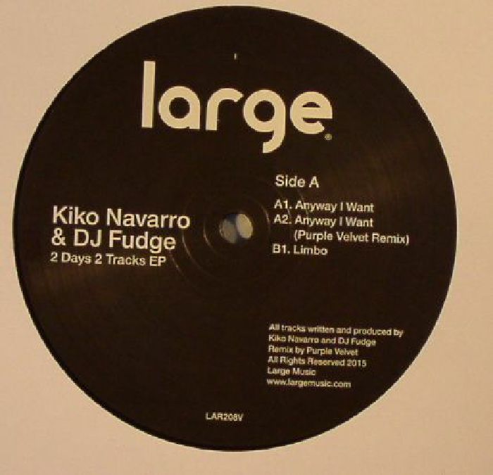 Kiko Navarro | DJ Fudge 2 Days 2 Tracks EP