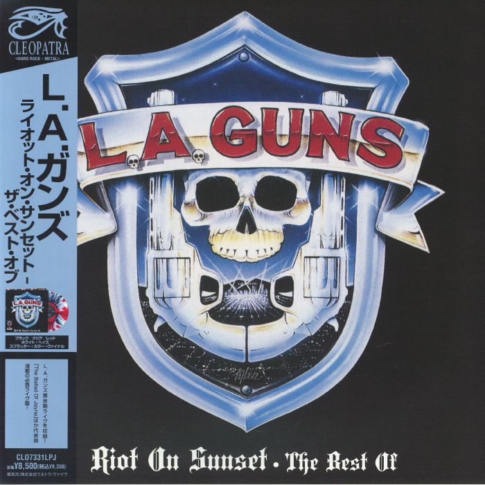 La Guns – Riot On Sunset: The Best Of (Japanese Edition) vinyl cover