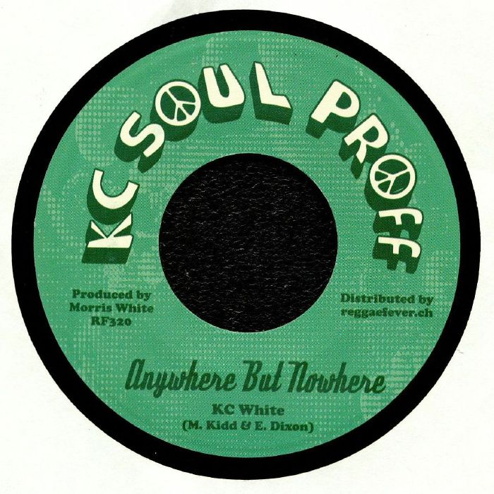 Kc White – Anywhere But Nowhere vinyl cover