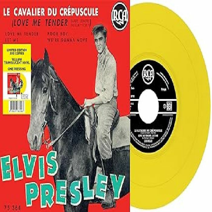 Elvis Presley – Le Cavalier Du Crepuscule vinyl cover