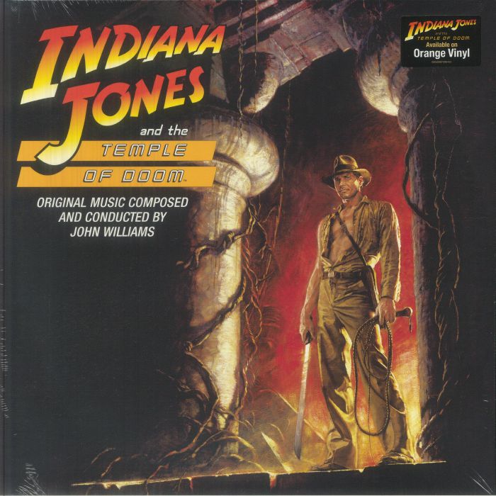 John Williams – Indiana Jones & The Temple Of Doom (Soundtrack) vinyl cover