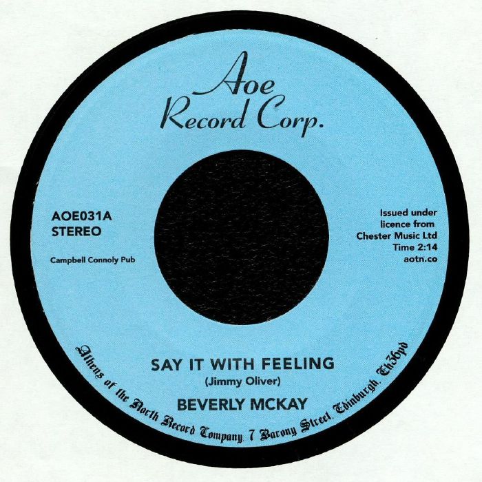 Beverly Mckay Say It With Feeling
