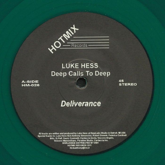 Luke Hess Deep Calls To Deep