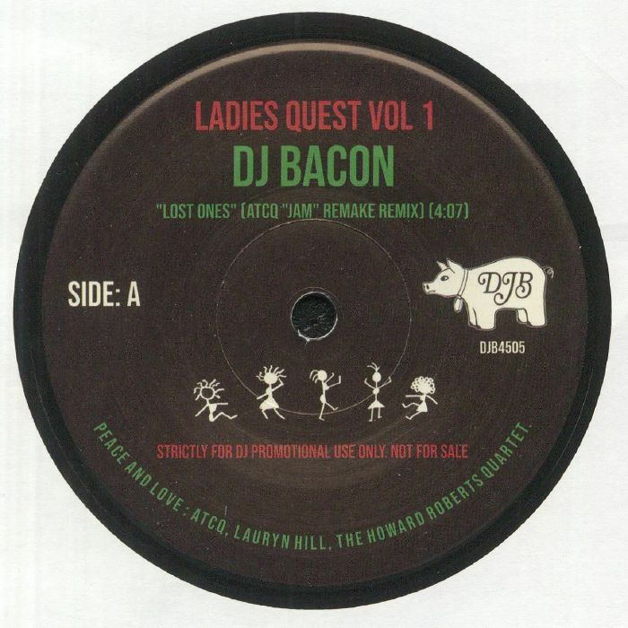 DJ Bacon – Ladies Quest Vol 1 vinyl cover