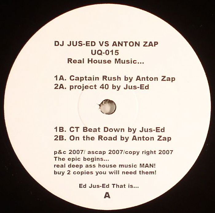 DJ Jus Ed | Anton Zap Real House Music