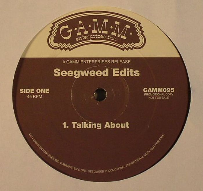Seegweed – Edits vinyl cover