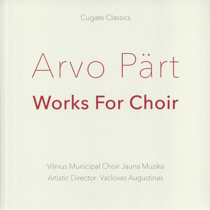 Arvo Part Works For Choir