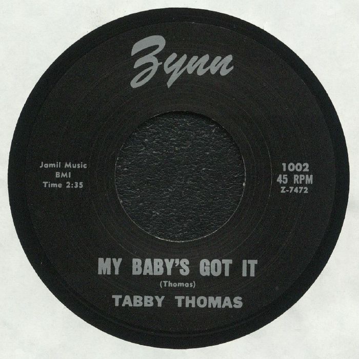 Tabby Thomas My Babys Got It
