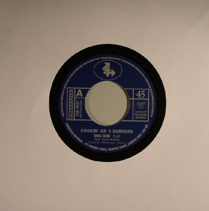 Cookin On 3 Burners – This Girl vinyl cover