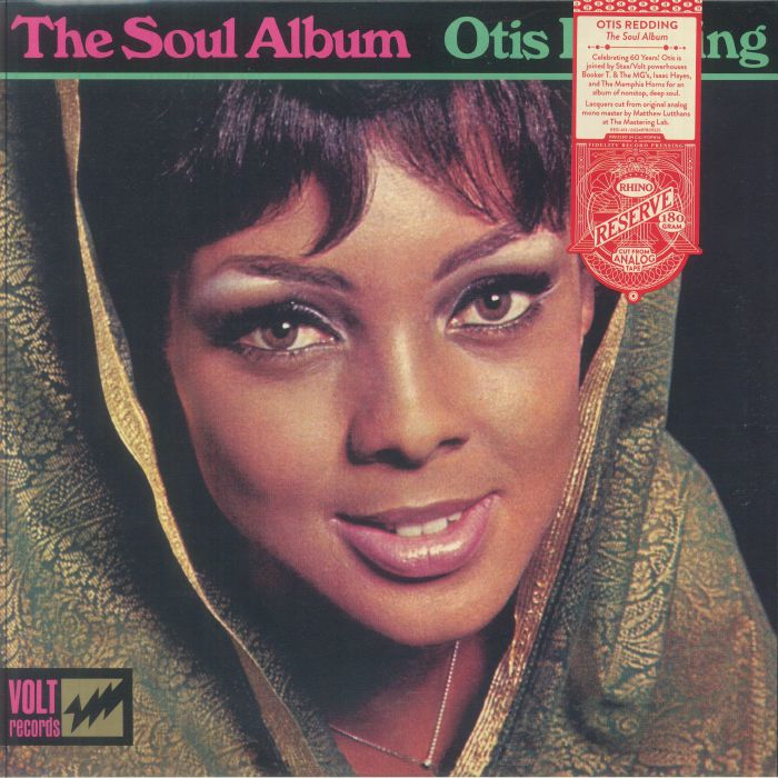 Otis Redding – The Soul Album (Rhino Reserve Edition) vinyl cover