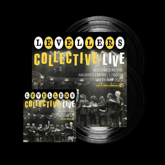 Levellers – Collective/Live vinyl cover