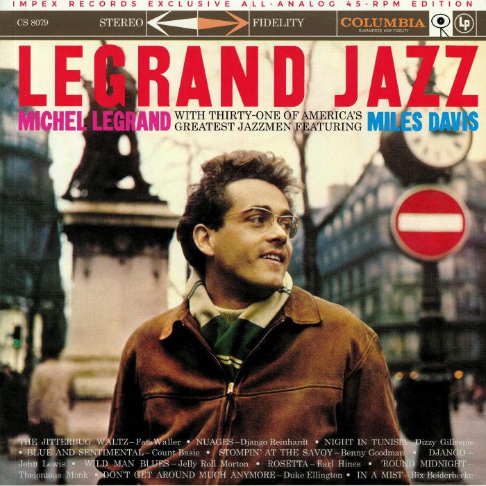 Michel Legrand | Miles Davis – Legrand Jazz vinyl cover