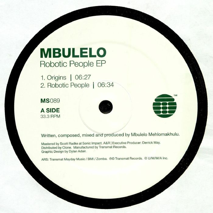 Mbulelo Robotic People EP
