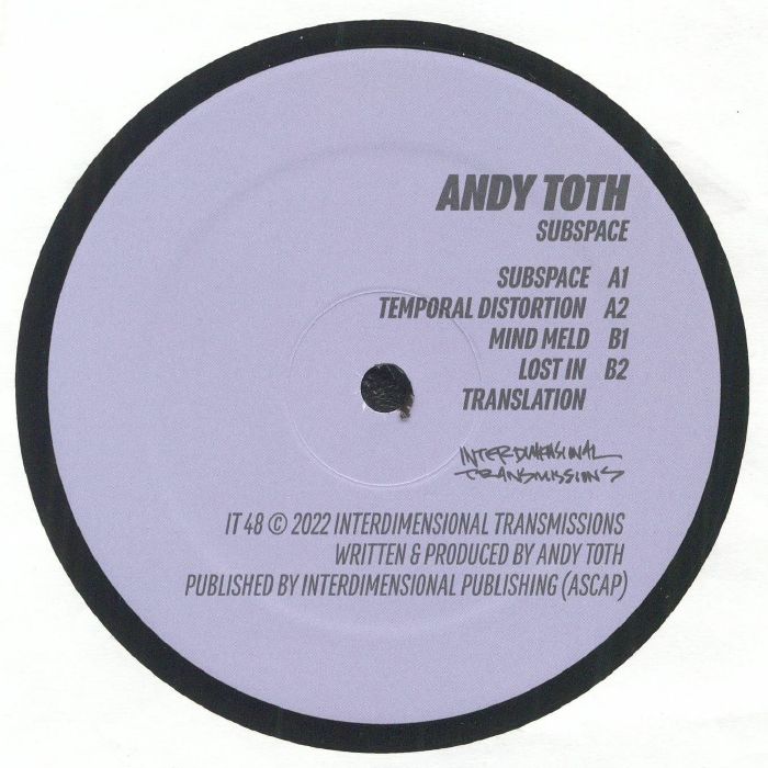 Andy Toth Vinyl