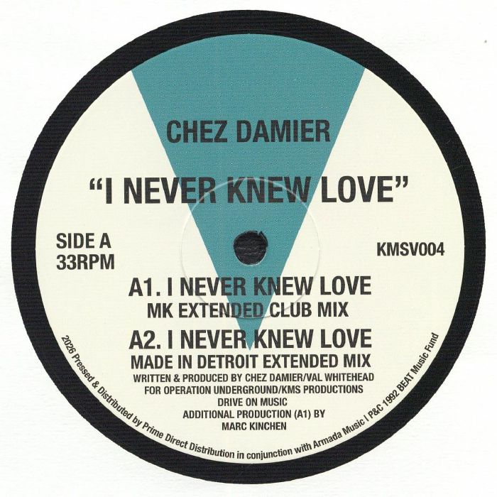 Chez Damier – I Never Knew Love vinyl cover