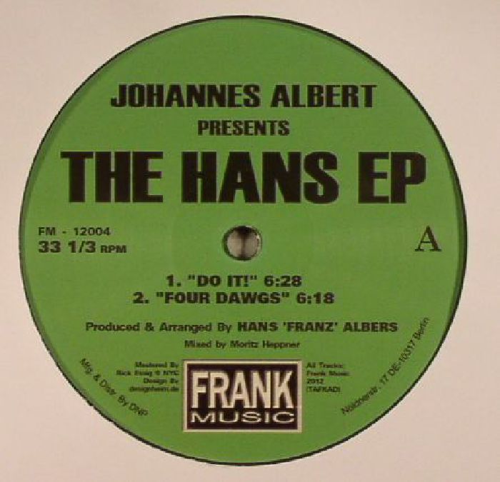Johannes Albert The HANS EP