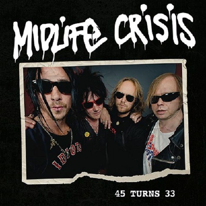 Midlife Crisis – 45 Turns 33 vinyl cover