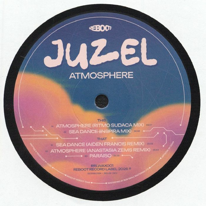 Juzel – Atmosphere vinyl cover