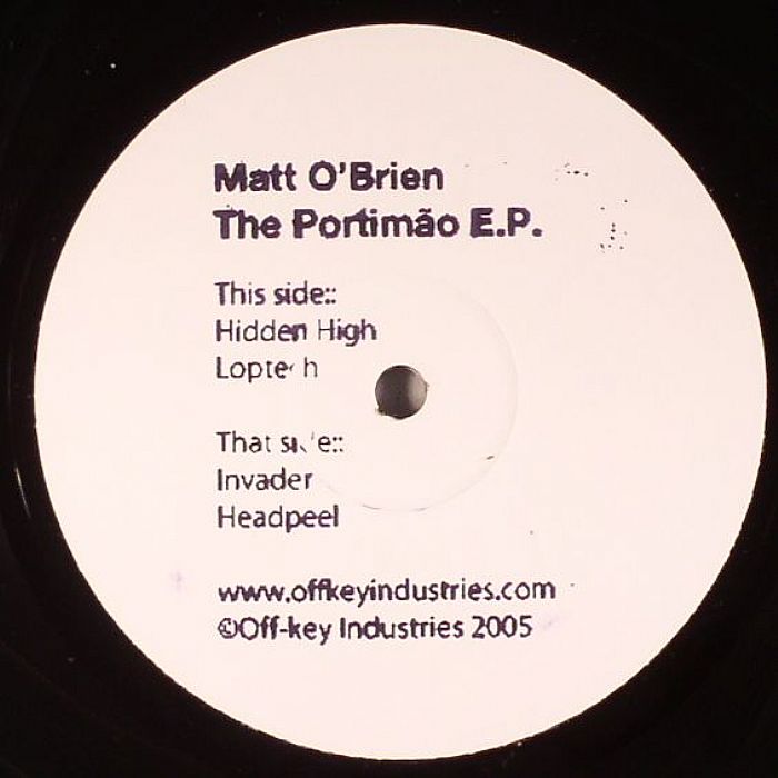Matt O Brien The Portimao EP