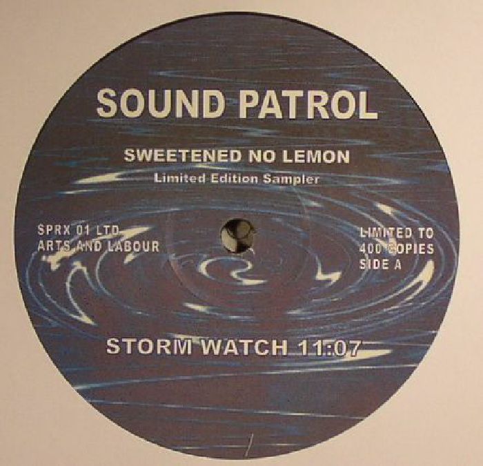 Sound Patrol – Sweetened No Lemon vinyl cover