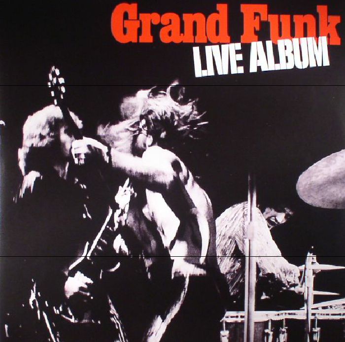 Grand Funk Railroad – Live Album vinyl cover