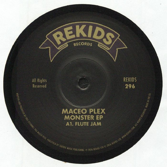 Maceo Plex – Monster EP vinyl cover