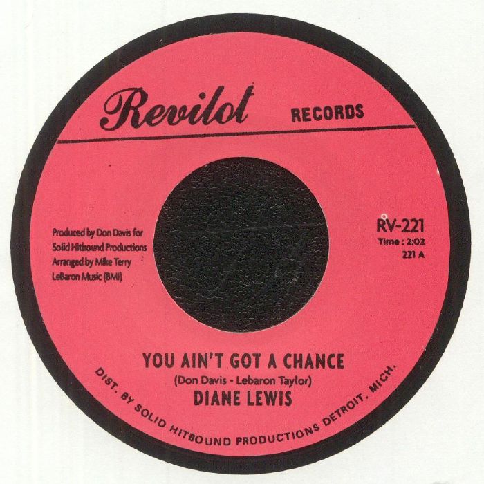 Diane Lewis You Aint Got A Chance/Keep A Hold On Me
