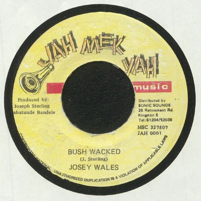 Josey Wales Bush Wacked (warehouse find)