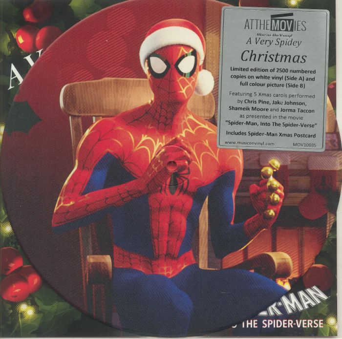 Shameik Moore | Chris Pine | Jake Johnson | Jorma Taccone – A Very Spidey Christmas vinyl cover