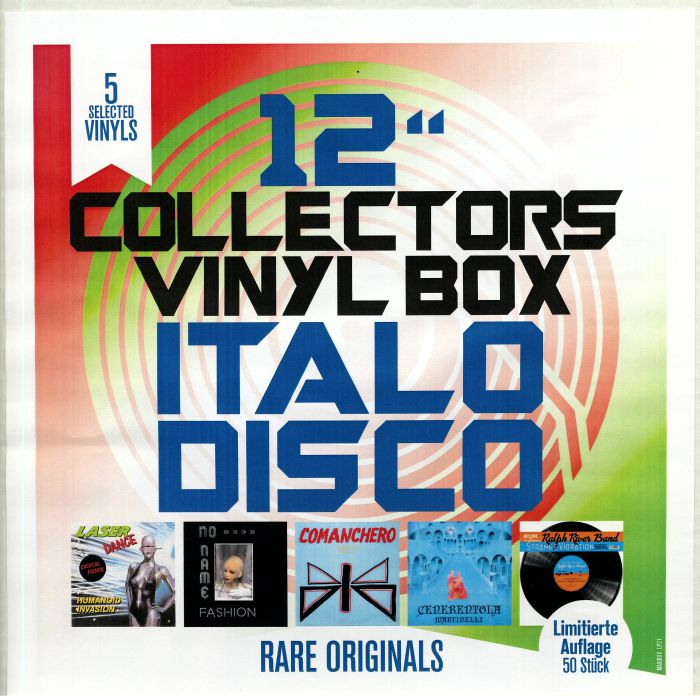 Various Artists Italo Disco 12 Collectors Vinyl Box