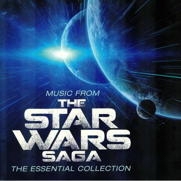 John Williams – Music From The Star Wars Saga: The Essential Collection (Soundtrack) vinyl cover