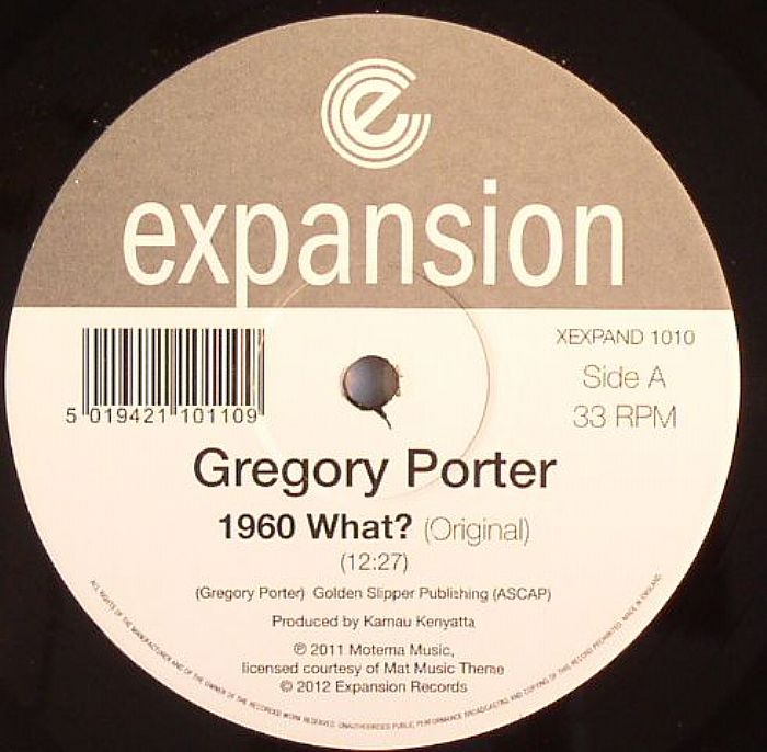 Gregory Porter – 1960 What vinyl cover