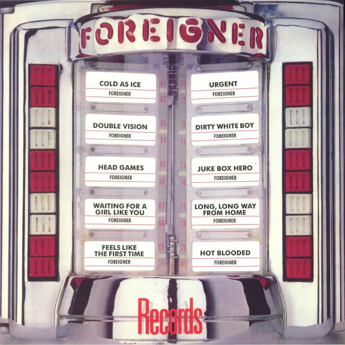 Foreigner – Records vinyl cover