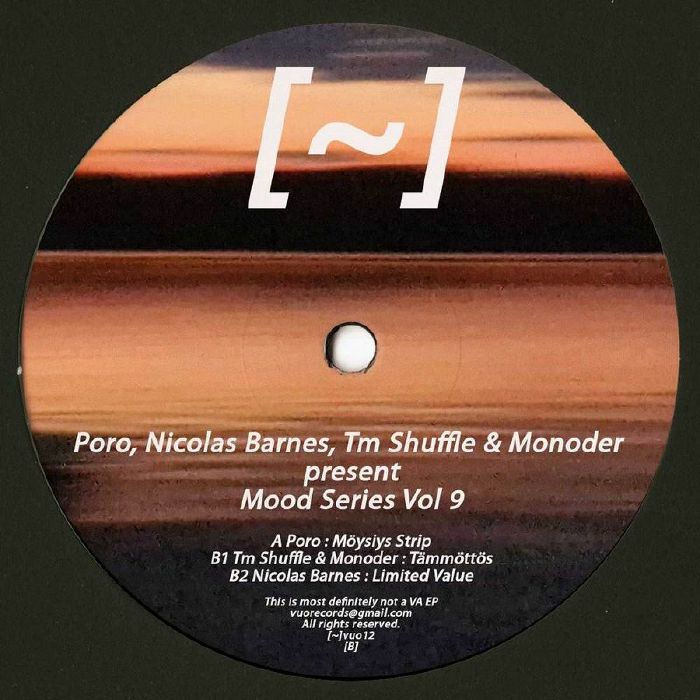 Poro | Nicholas Barnes | Tm Shuffle | Monoder – Mood Series Vol 9 vinyl cover