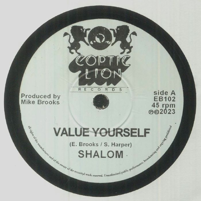 Shalom Value Yourself