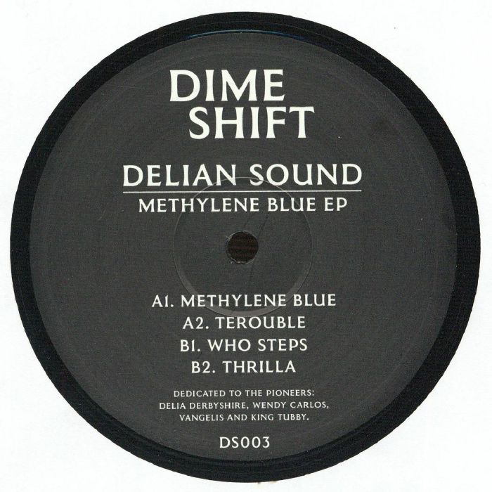 Delian Sound – Methylene Blue EP vinyl cover