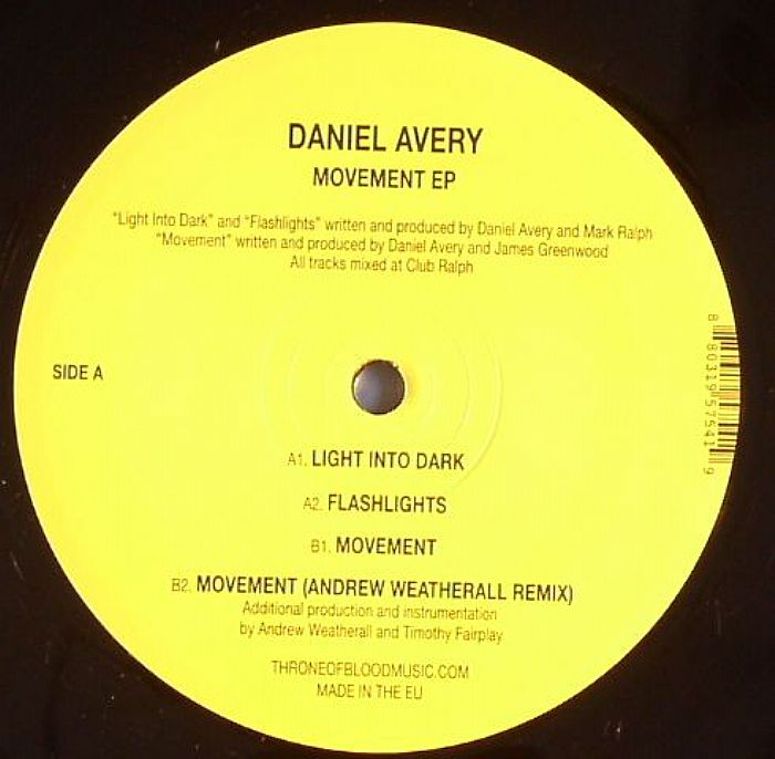 Daniel Avery Movement EP