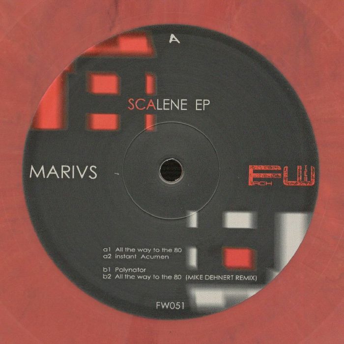 Marivs – Scalene EP vinyl cover