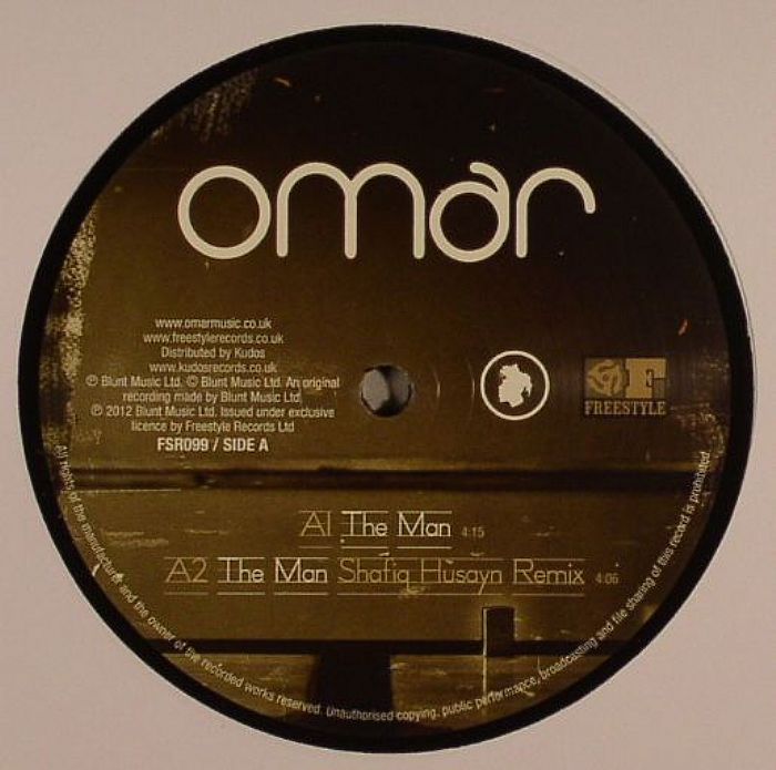 Omar – The Man vinyl cover