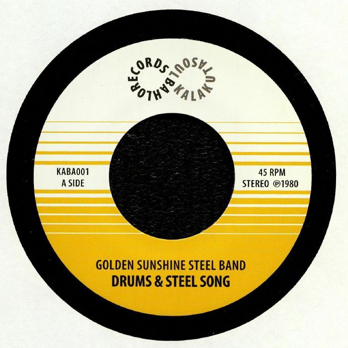 The Golden Sunshine Steel Band – Drums and Steel Song vinyl cover