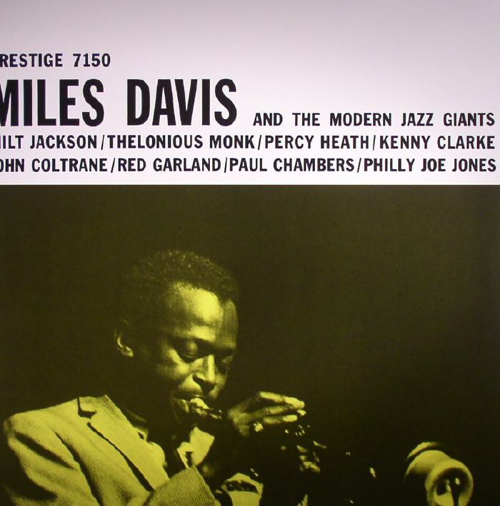 Miles Davis – Miles Davis and The Modern Jazz Giants vinyl cover