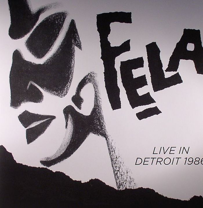 Fela Kuti – Live In Detroit 1986 vinyl cover