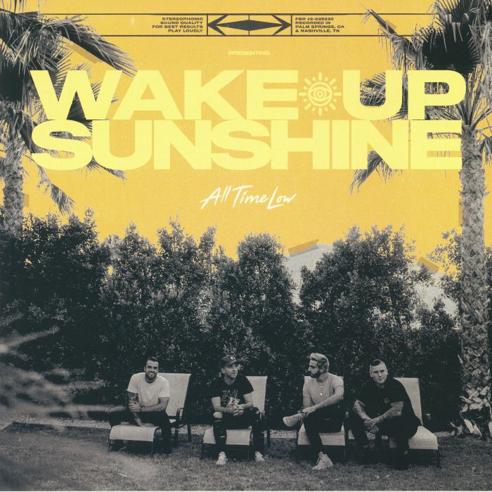 All Time Low – Wake Up Sunshine vinyl cover