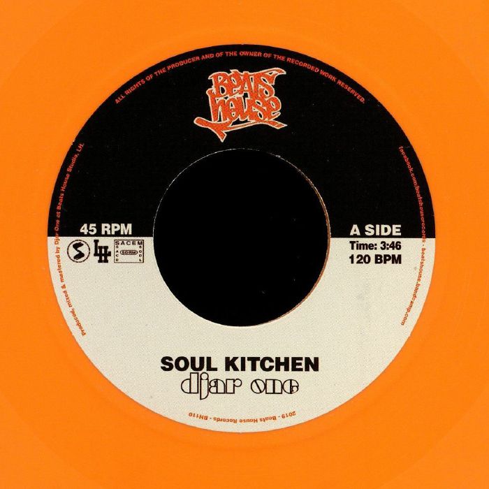 Djar One – Soul Kitchen vinyl cover