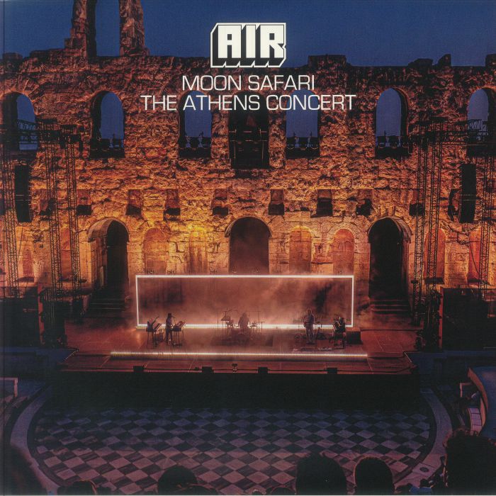 Air – Moon Safari: The Athens Concert (Record Store Day RSD 2026) vinyl cover