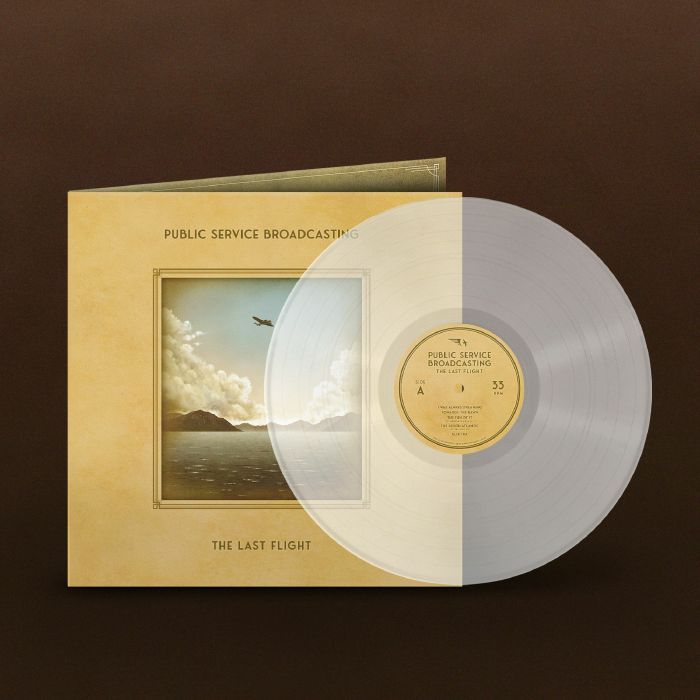 Public Service Broadcasting – The Last Flight vinyl cover
