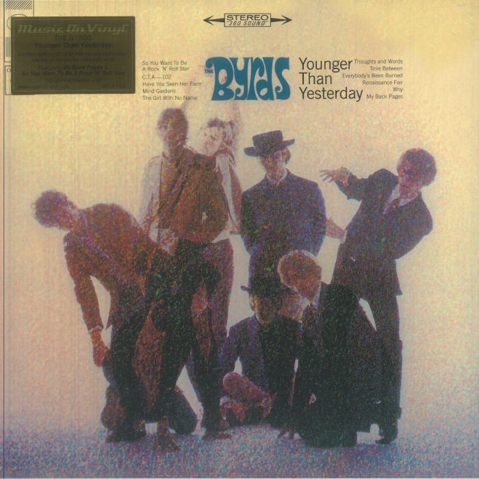 The Byrds – Younger Than Yesterday vinyl cover