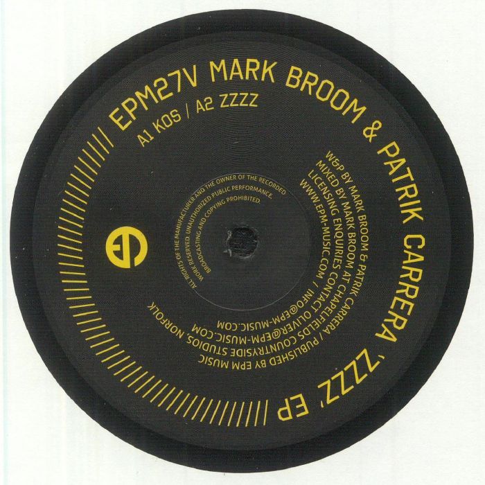Mark Broom | Patrik Carrera Zzzz EP