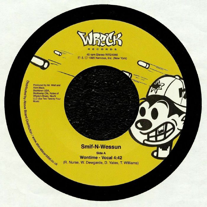 Smif N Wessun – Wontime vinyl cover